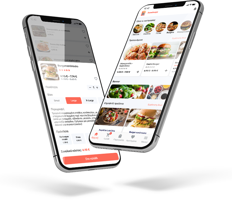 HandsApp Mobile Interface